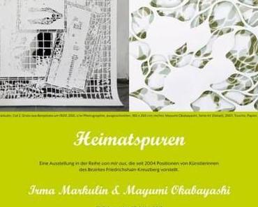#Berlin: Ausstellungseröffnung Heimatspüren Irma Markulin & #Mayumi #Okabayashi