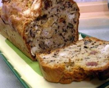 Walnuss-Ziegenkäse-Cake