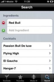 Red Bull Hangar-7 Cocktails –  auf dem iPhone und Sie heben ab in den Rosenmontag!