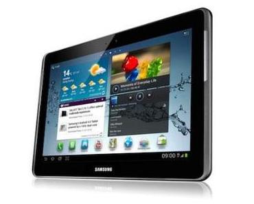 MWC 2012: Samsung stellt Galaxy Tab 2 10.1 mit Android 4.0 vor.