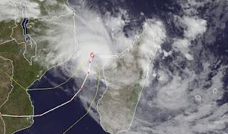 Ex-Zyklon IRINA beeinflusst Wetter in Mosambik, auf Madagaskar und sogar auf Mauritius