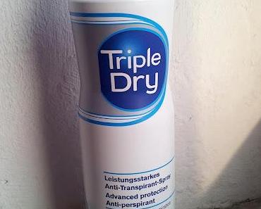 Triple Dry Anti-Transpirant - Schluss mit unangenehmen Geruch!