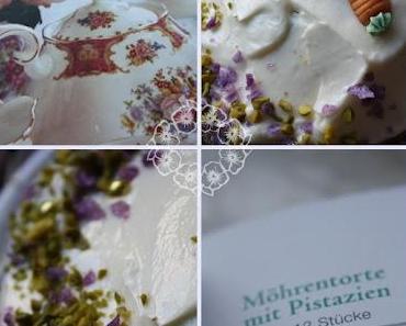 Carrotcake mit Blümchen