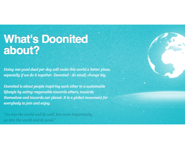 Doonited - do small. change big.