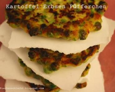 Kartoffel-Erbsen Püfferchen