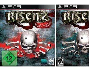 Risen 2 – Dark Waters – Cover zu hart wegen roter Farbe für Amerika