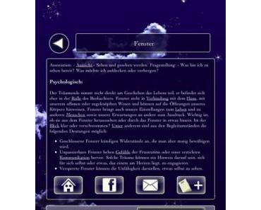 Dream Key – Traumdeuter mit Mondphasen und Tagebuch auf iPad, iPhone