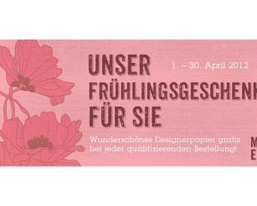 Stampin’UP! Frühlingsgeschenk …..