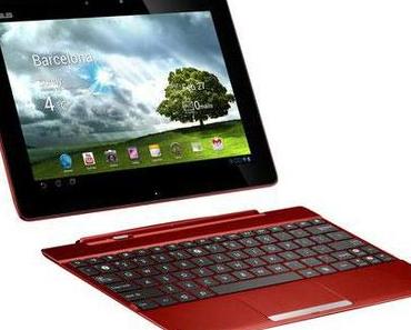 Transformer Pad TF300T: Neue Tablet-Notebook-Hybriden von Asus. (Video)