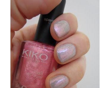 [lackiert] Maus im rosa Glitzerkleid