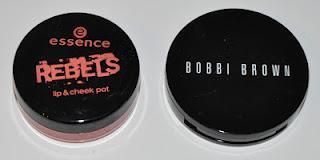 Essence Peach Punk vs. Bobbi Brown Calypso Coral