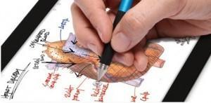 Endlich ein Eingabestift mit dem man auch wirklich auf dem iPad schreiben kann