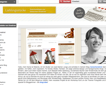 Meine Lieblingsprodukte bei Dawanda