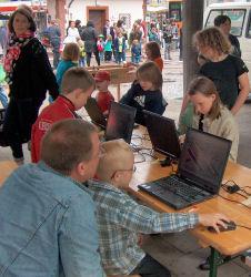 Kaiserslautern, Jugendverkehrsschule beim Kinderspielefest