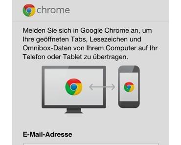 Google Chrome App jetzt auch für iPhone und iPad verfügbar