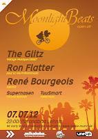 Gästelistenplätze für MOONLIGHT BEATS am 07.07.2012 mit The Glitz/Ron Flattner abzustauben