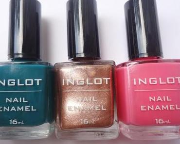 Swatches: Inglot Nagellacke Nr. 988, 225, 361