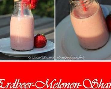 Erdbeer-Melonen-Shake