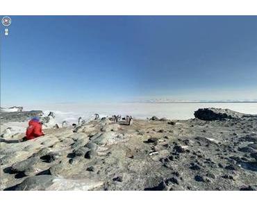 Entdeckungstour, Google Maps startetet 360-Grad Panorama der Antarktis
