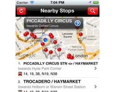 London Bus Live Countdown – FREE Bus Stop Checker und Sie wissen, wo es lang geht