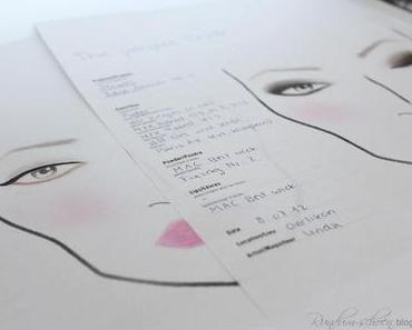 Ausbildung zum MUA Teil 3 – Face Chart