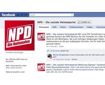 Ist die NPD nicht bedrohlich?  Informationen über die NPD sind es