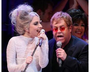 Lady Gaga u. Elton John machen ein Duett