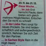 Entschuldigung, ist das Ihr Pfeil in meinem Kreuz?