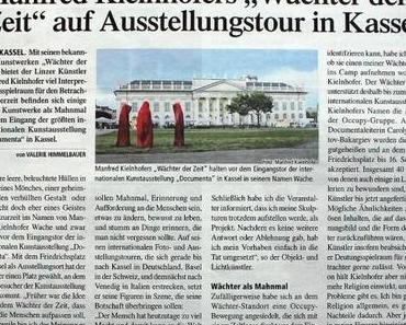 Manfred Kielnhofer´s Waechter der Zeit auf Ausstellungstour in Kassel – Tips Linz Zeitung