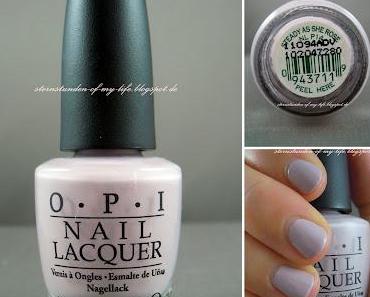 [Notd] O.P.I. "Steady as she rose"