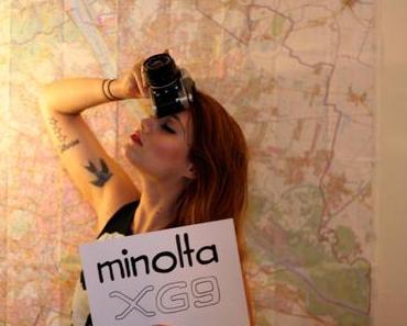 Kameravorstellung. Minolta.