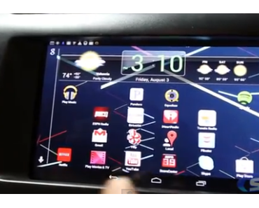 Multifunktionsgerät: Nexus 7 als Entertainment-System fürs Auto (Video)