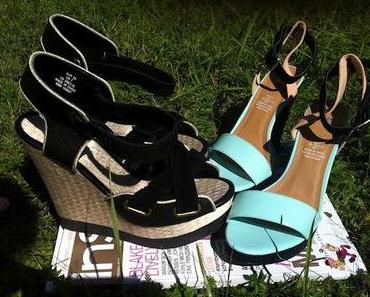 New in my closet: heels and wedges