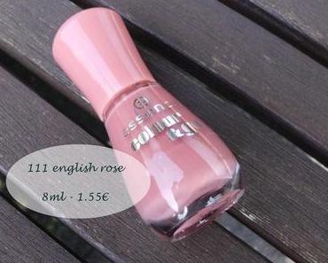 Englischen Rosen auf den Nägeln …