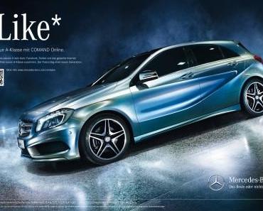 Mercedes-Benz startet Kampagne zur Markteinführung der neuen A-Klasse – „Wow“ und „Yeah“: Die A-Klasse kommt zu den Händlern