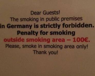 Elfmeterschießen beim Rauchen?