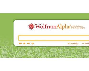Analysiere deine Facebook aktivitäten mit Wolfram Alpha