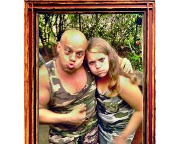 Michele Angelo mit seiner Nichte Romina / wenn wir beide nicht  Fotogen sind wer dann  !!