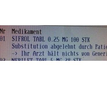 Generikum gefällig?