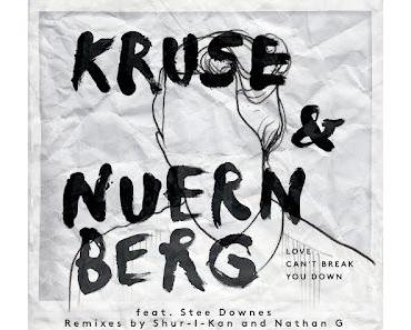 „Last Chance“ war der erste Streich, doch der zweite folgt sogleich: LZD032 Kruse & Nuernberg feat Stee Downes - Love Can´t Break You Down EP