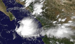 Tropischer Sturm NORMAN Mexiko - Sturmwarnung in Sinaloa