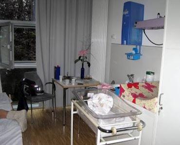Unser Familienzimmer im Oskar-Ziethen Krankenhaus (Berlin Lichtenberg)