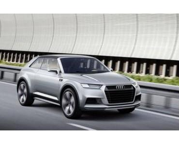 Die Audi Leichtbau-Studie läuft unter dem Namen Crosslane Coupé