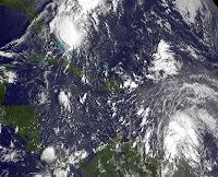 Atlantische Hurrikansaison aktuell: Pot. Tropische Stürme PATTY und Rafael