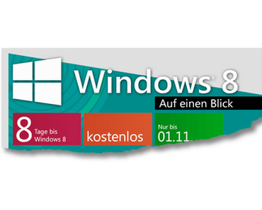 Windows 8 auf einen Blick – eBook, DRM-frei und kostenlos