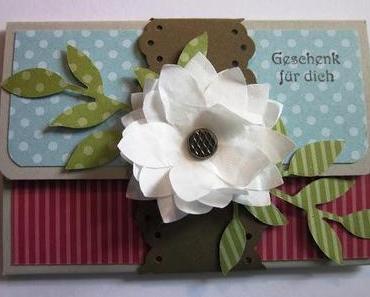 "Gift-Card-Holder" oder auch "Gutscheinverpackung"