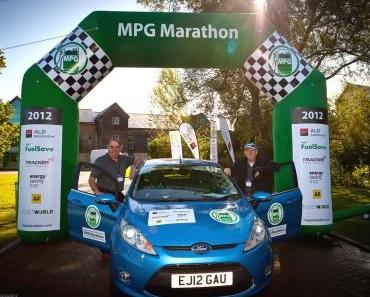 Ford Fiesta ECOnetic gewann den britischen MPG Marathon
