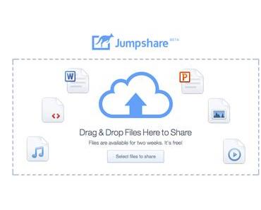 Mit Jumpshare Daten in die Cloud packen und mit Freunden teilen