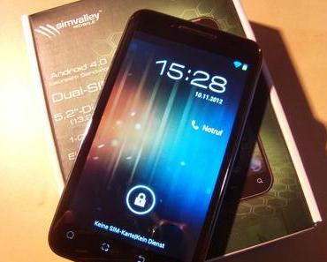 simvalley SPX-8: 5,2 Zoll Android-Smartphone für 250 Euro im Unboxing und Kurztest (Video)