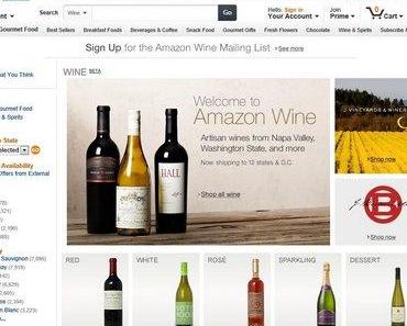 Wein online kaufen – Amazon steigt in den Weinversand ein